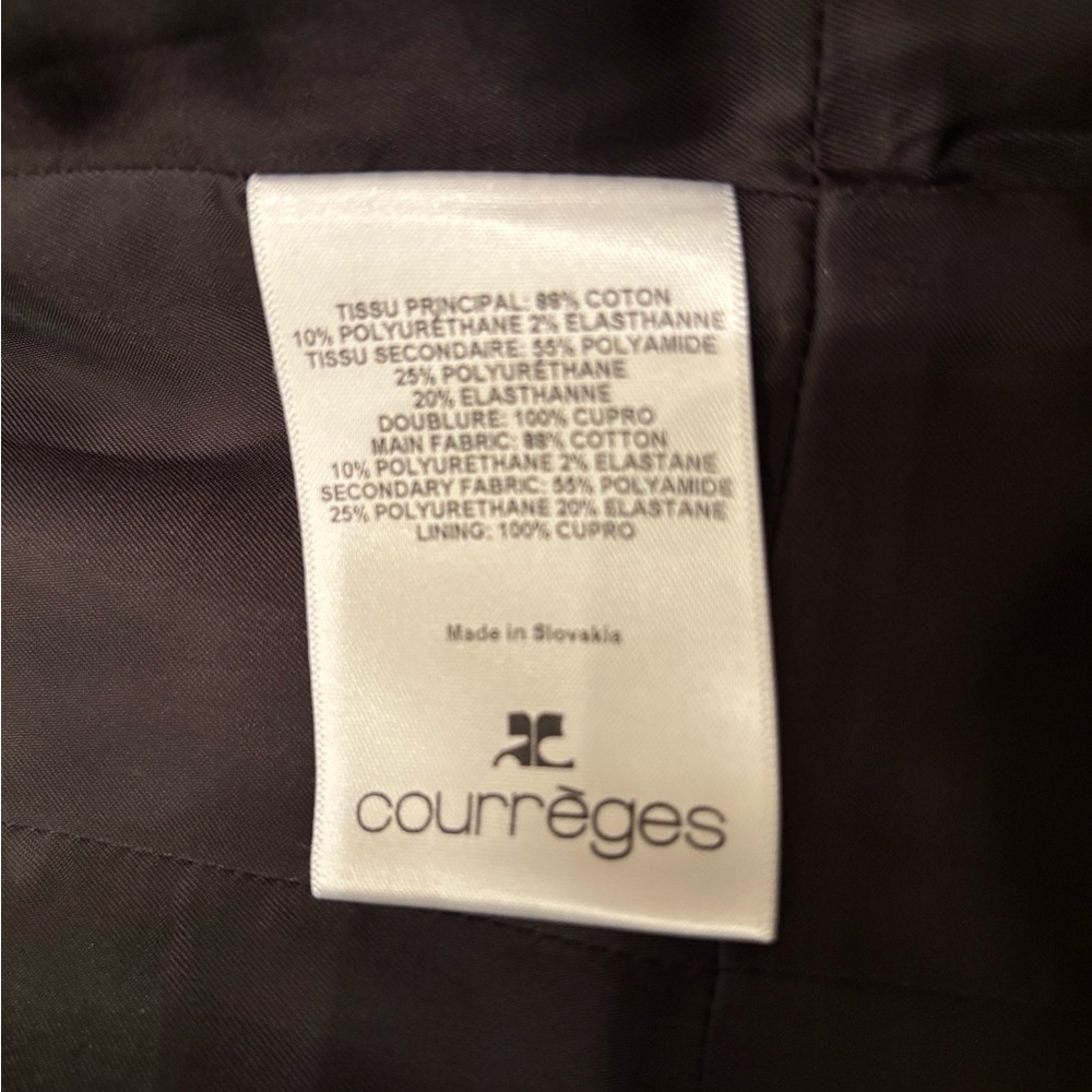 Courreges Reedition Vinyl Trench *new* Size 34 Trade 36? - Picture 14 of 16